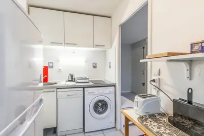Cuisine ou kitchenette dans l'établissement Appartement Cassulo - Welkeys