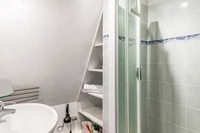 Salle de bains dans l'établissement Appartement Cassulo - Welkeys