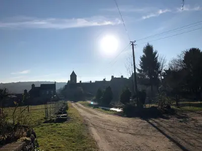 Paysage naturel près de le séjour chez l'habitant