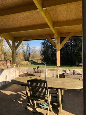 Plan de l'établissement Le Logis du Gast chambre verte