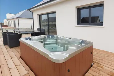 Plan de l'établissement Villa en bord de mer SPA / Sauna (N)