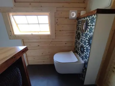 Plan de l'établissement Cottage climatisé avec baignoire SPA 2 personnes