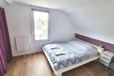 Un ou plusieurs lits dans un hébergement de l'établissement Villa Alcyon