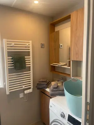 Cuisine ou kitchenette dans l'établissement A Casa Mia Plage