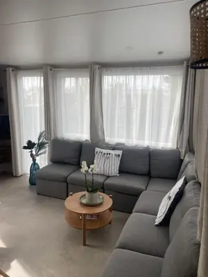 Coin salon dans l'établissement A Casa Mia Plage