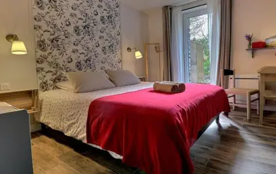Un ou plusieurs lits dans un hébergement de l'établissement Maison d'hôtes KerCalow, Chambres d'hôtes