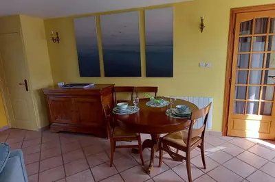 Plan de l'établissement Gîte la Mer, à la campagne en Normandie, proche du Mont St Michel