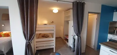 Un ou plusieurs lits dans un hébergement de l'établissement Magnifique appartement 46 m2 entièrement rénové et équipé à neuf - 4 personnes