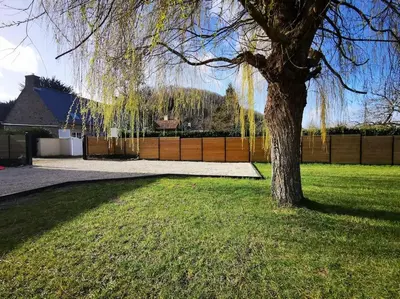Jardin de l'établissement Gîte avec Spa
