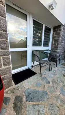 Balcon ou terrasse dans l'établissement Appart 2 chambres avec extérieur