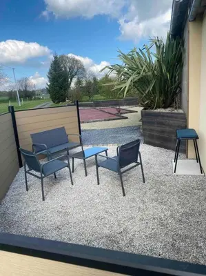 Plan de l'établissement Escapade Normande avec son sauna privé