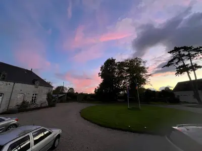 Lever ou coucher de soleil vu de le B&B/chambre d'hôtes ou à proximité