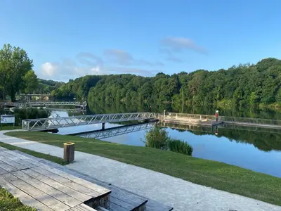 Paysage naturel près de la maison de vacances