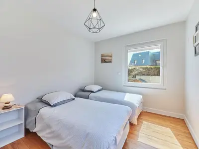 Un ou plusieurs lits dans un hébergement de l'établissement Holiday Home Janomaine by Interhome