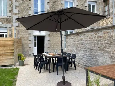 Terrasse ou espace extérieur de l'établissement Gîte de la Poste