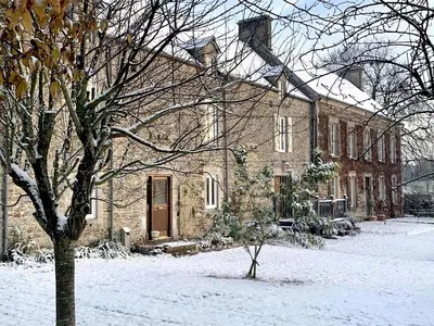 L'établissement Tranquil Cottage in Normandy en hiver