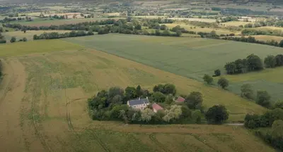 Paysage naturel près de le B&B/chambre d'hôtes