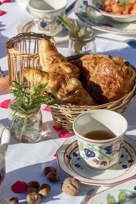 Nourriture dans le B&B/chambre d'hôtes ou à proximité