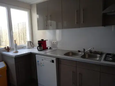 Cuisine ou kitchenette dans l'établissement Le Tournebride