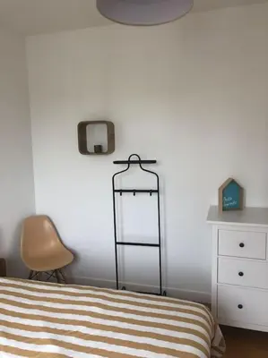 Un ou plusieurs lits dans un hébergement de l'établissement La Maison Familiale Ladou